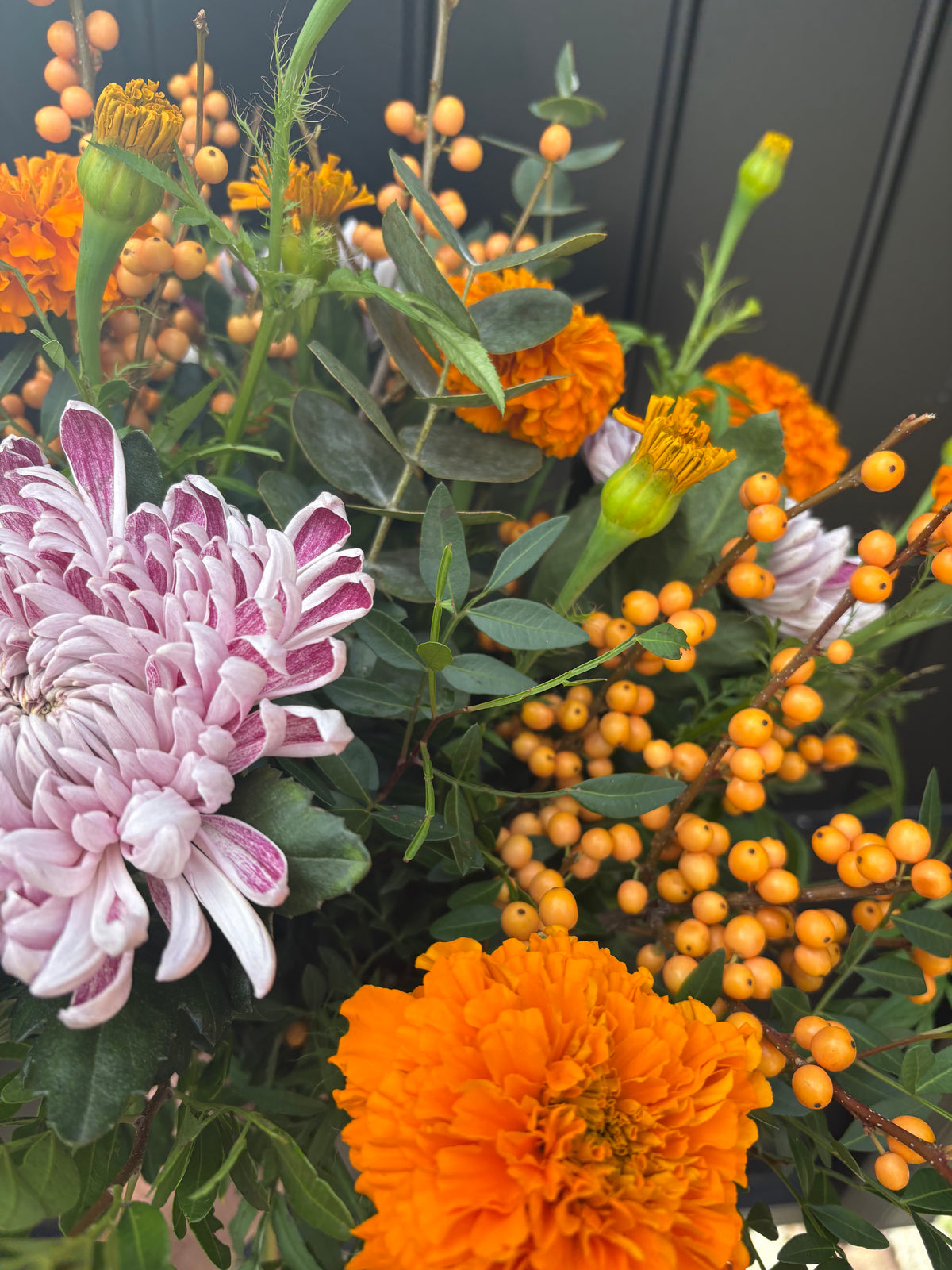 Bouquet Flou orange