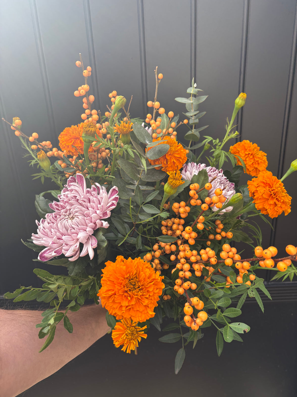 Bouquet Flou orange