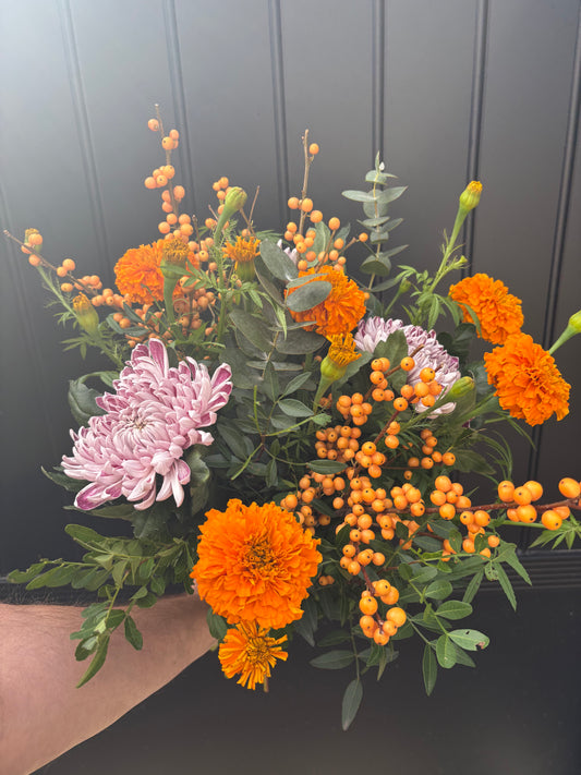 Bouquet Flou orange