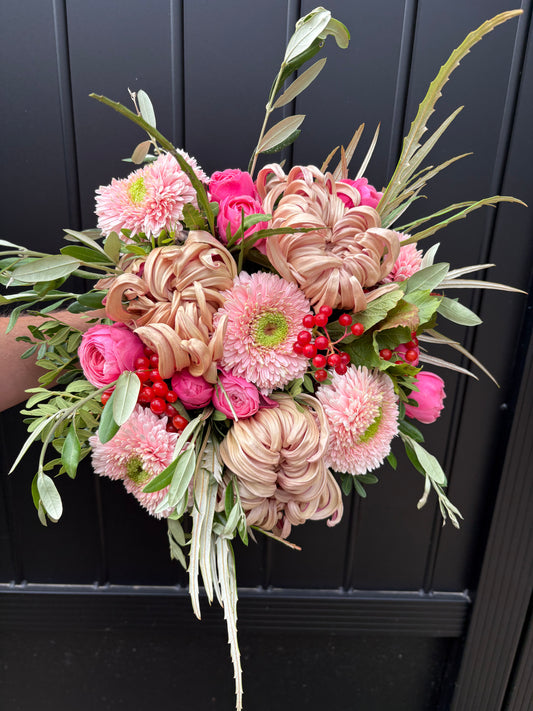 Bouquet Rond rose