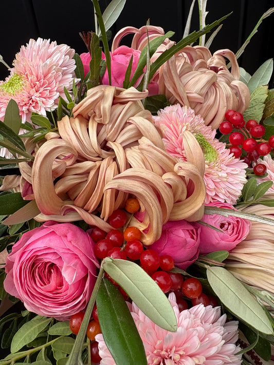Bouquet Rond rose